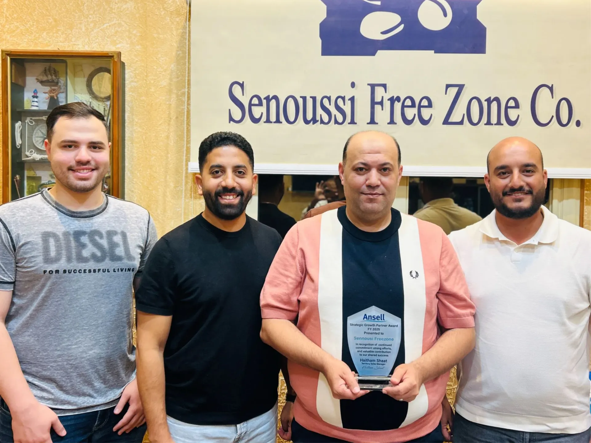 Senoussi Free Zone Co. Wins Ansell FY25 Strategic Partner Award