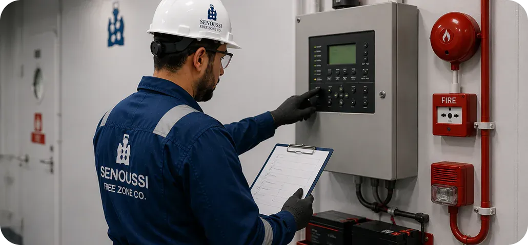 Fixed fire suppression system