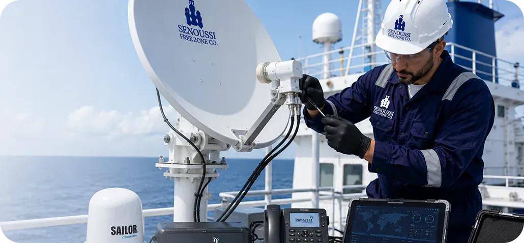 Marine navigation communication equipment