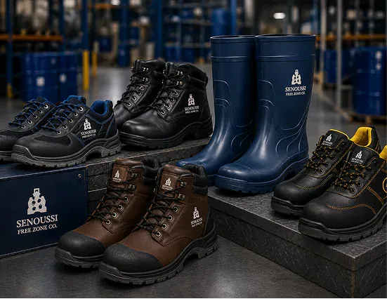 Protective safety boots and shoes