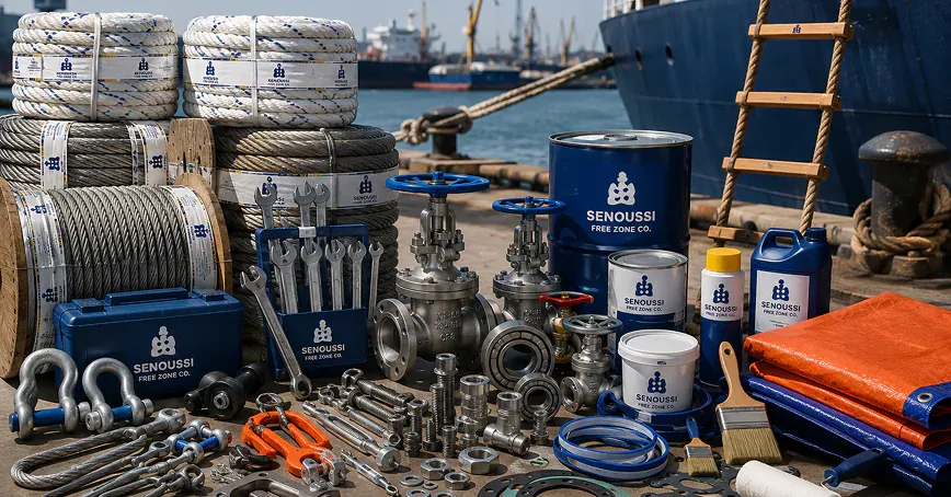 Ship engine room
