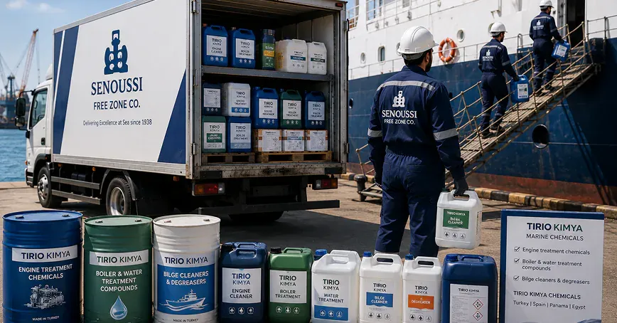 Marine chemical drums