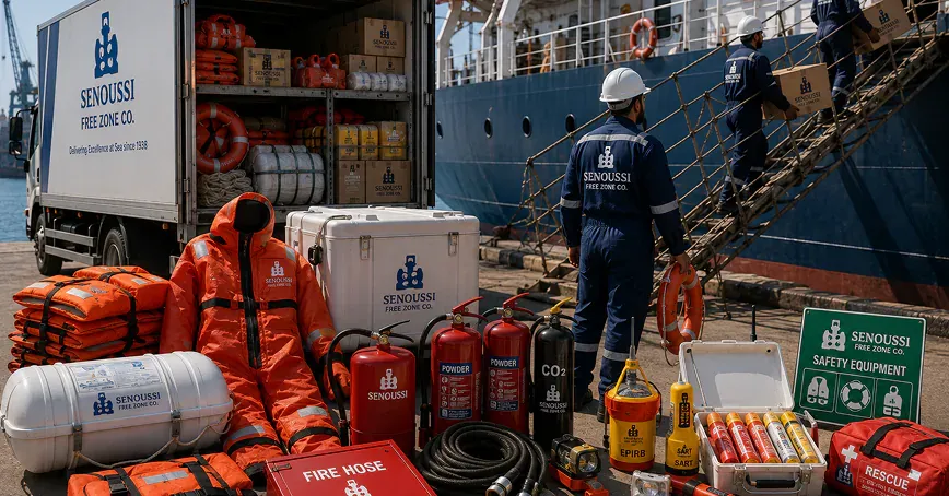Marine fire fighting equipment